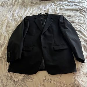 Mens black Versini Blazer Sport Coat